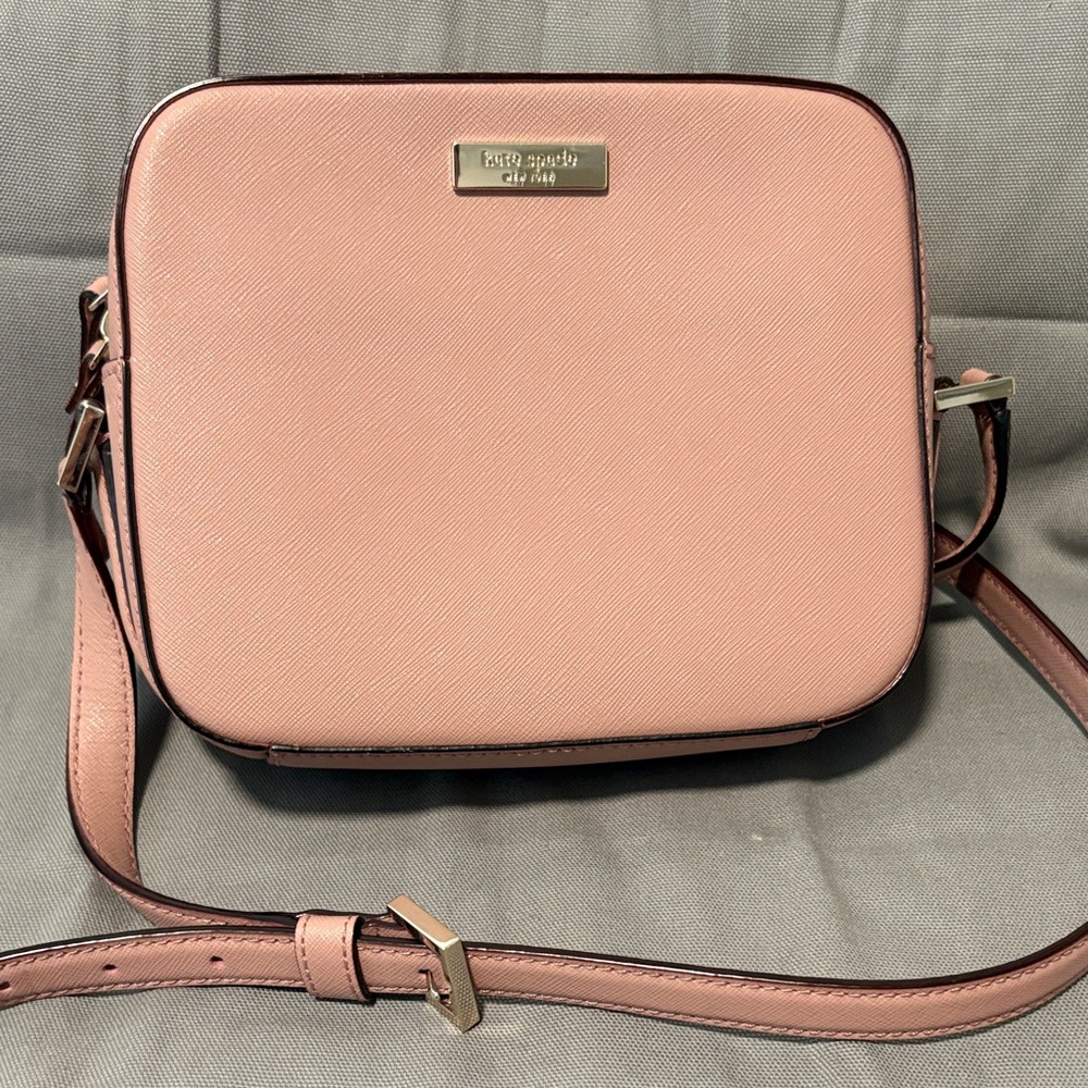 kate spade Pink Saffiano Crossbody Bag